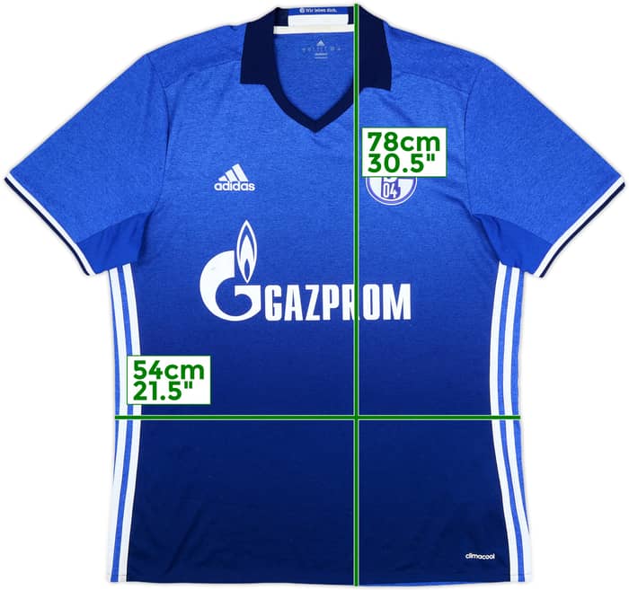 2016-18 Schalke Home Shirt - 7/10 - (L)