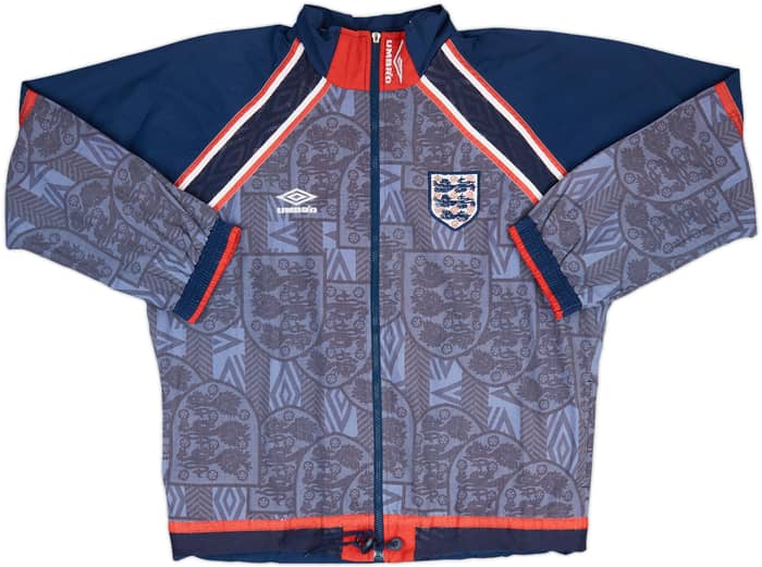 1994-96 England Umbro Track Jacket - 6/10 - (M)