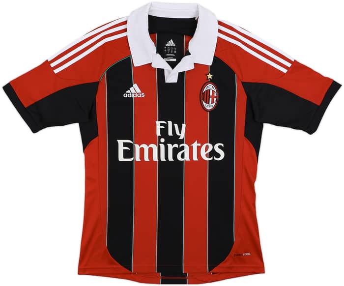 2012-13 AC Milan Home Shirt Pato #9 - 8/10 - (S)