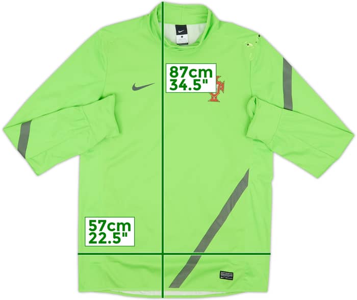 2012-13 Portugal Nike Player Issue Drill Top - 6/10 - (L)