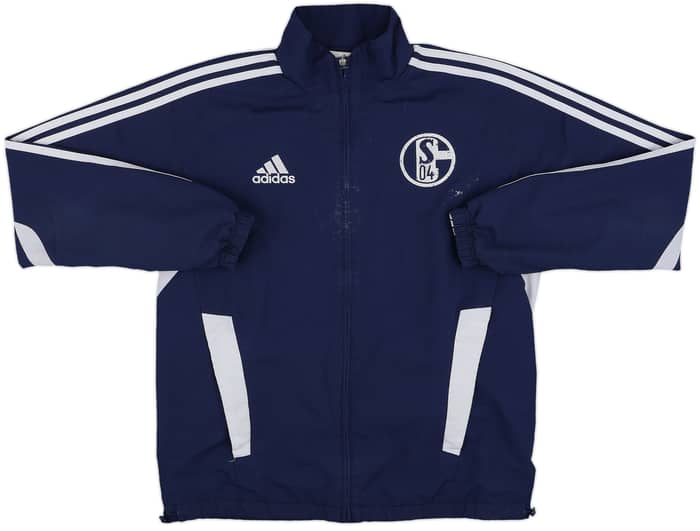 2010-11 Schalke adidas Track Jacket - 5/10 - (S)