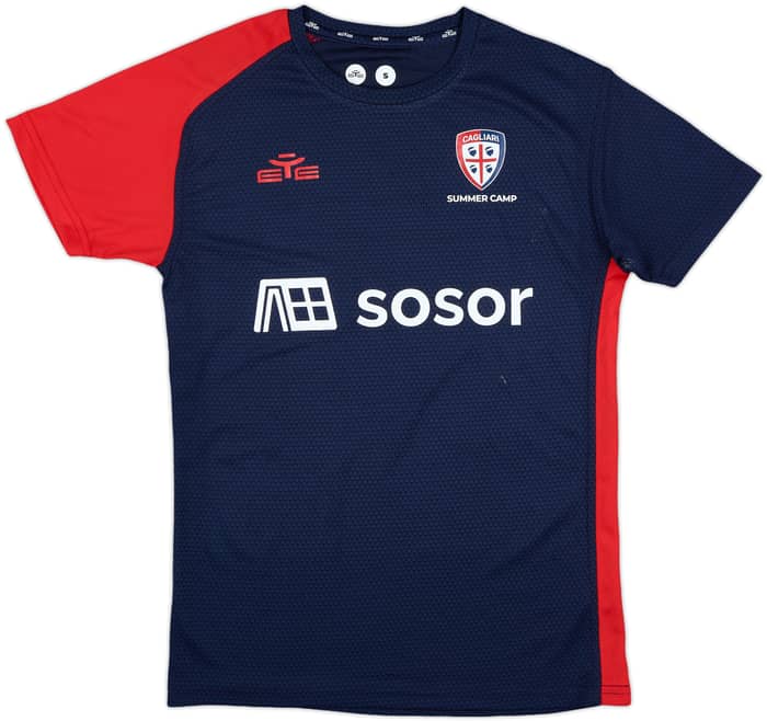 2023-24 Cagliari Eye Training Shirt - 6/10 - (S)