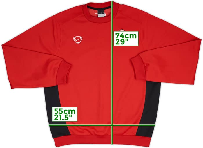 2006-07 Perugia Nike Sweat Top - 9/10 - (L)