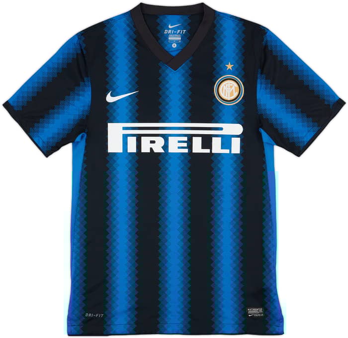 2010-11 Inter Milan Home Shirt Sneijder #10 - 4/10 - (S)