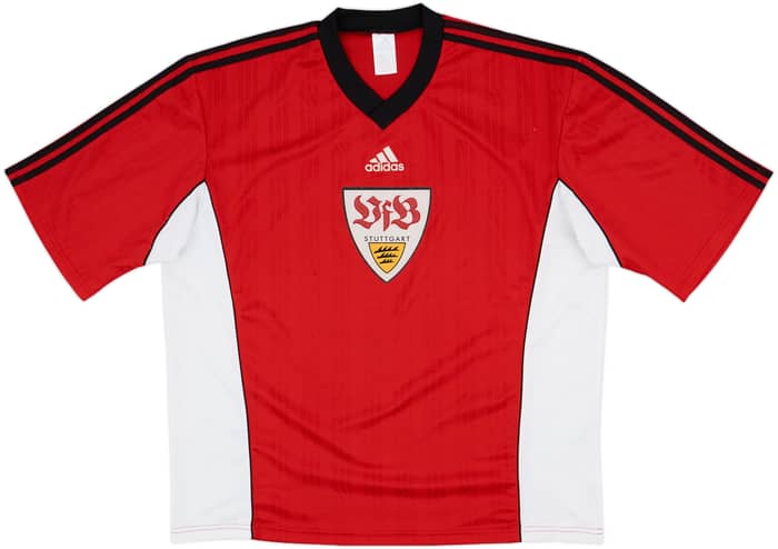 1999-00 Stuttgart adidas Training Shirt - 8/10 - (XL)