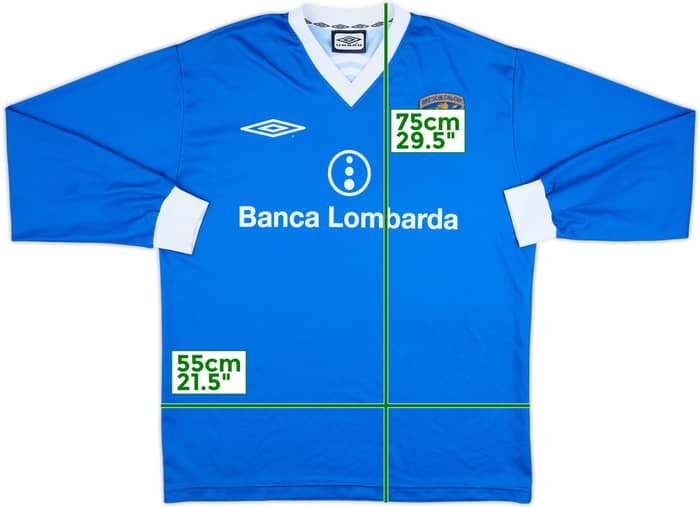2002-03 Brescia Umbro Training L/S Shirt - 7/10 - (L)