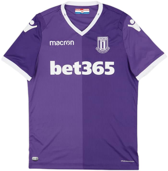 2018-19 Stoke City Away Shirt - 9/10 - (S)