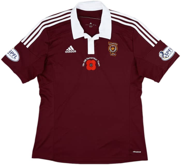 2014-15 Hearts 'Poppy' Home Shirt - 8/10 - (L)