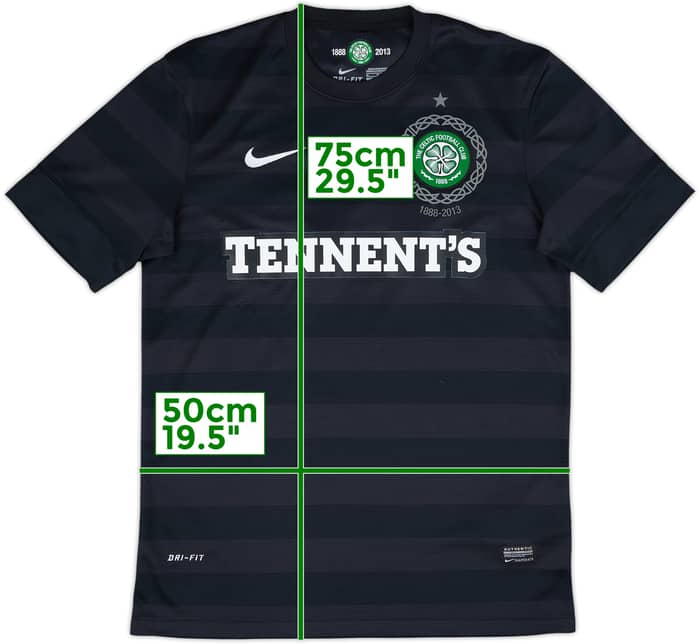 2012-13 Celtic '125th Anniversary' Away Shirt - 8/10 - (M)