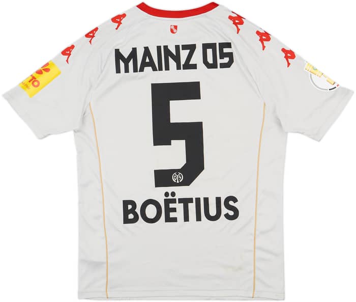 2021-22 FSV Mainz Away Shirt Boetius #5 - 8/10 - (M)