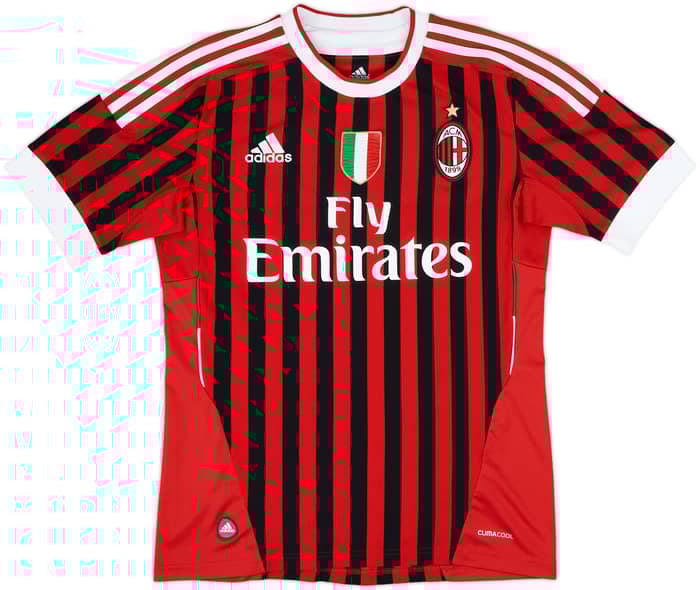 2011-12 AC Milan Home Shirt Prince #27 - 7/10 - (S)