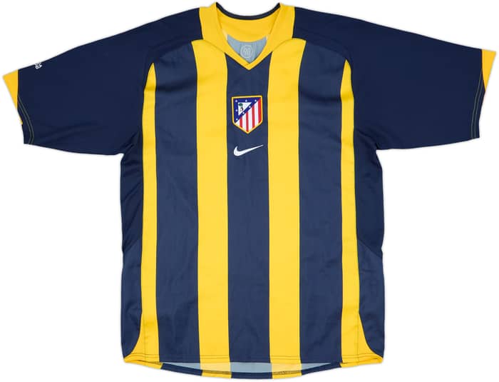 2005-06 Atletico Madrid Away Shirt - 8/10 - (L)
