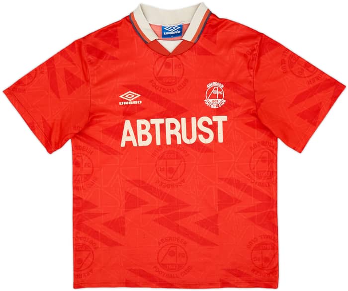 1992-93 Aberdeen Home Shirt - 4/10 - (M)