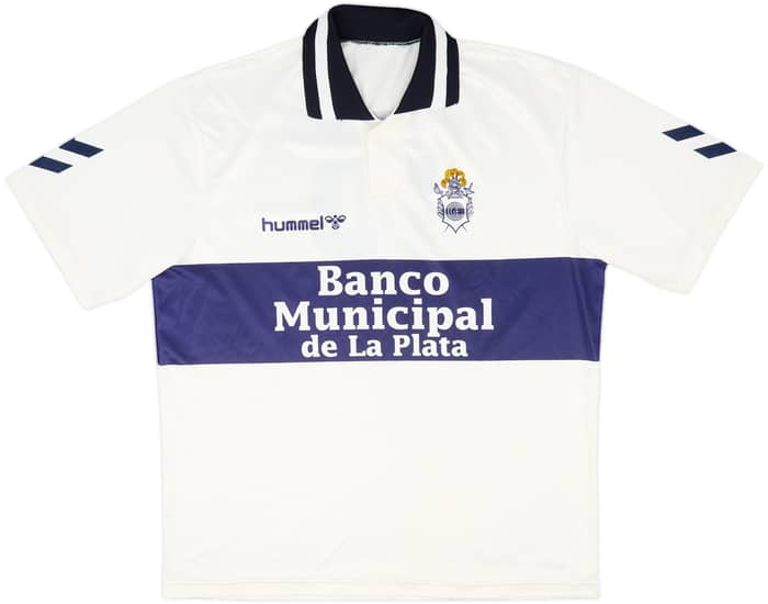 1993-95 Gimnasia y Esgrima La Plata Home Shirt #10 - 6/10 - (XL)