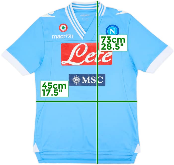 2012-13 Napoli Home Shirt - 4/10 - (S)