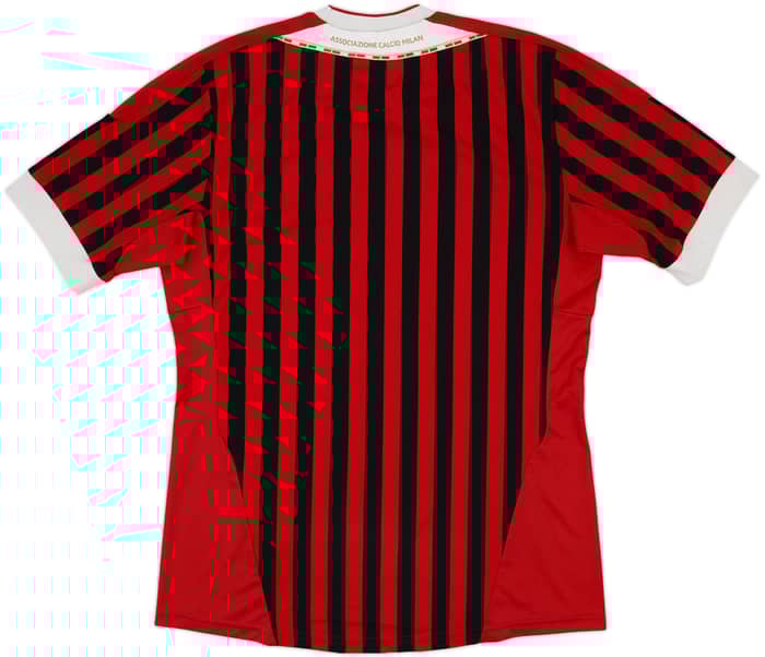 2011-12 AC Milan Home Shirt - 5/10 - (M)