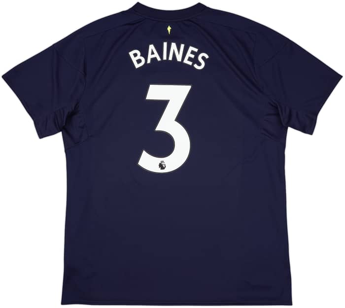 2017-18 Everton Third Shirt Baines #3 - 10/10 - (XXL)
