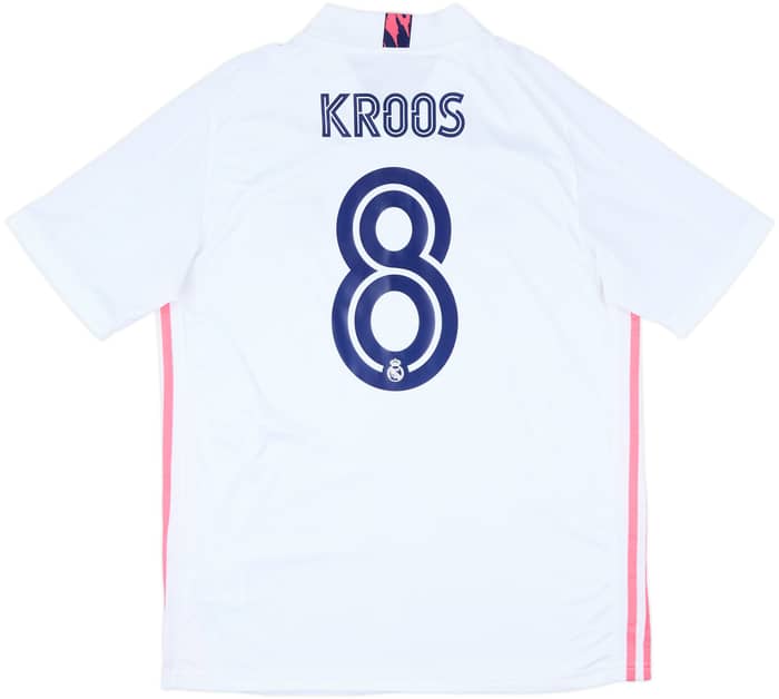 2020-21 Real Madrid Home Shirt Kroos #8 - 6/10 - (L)