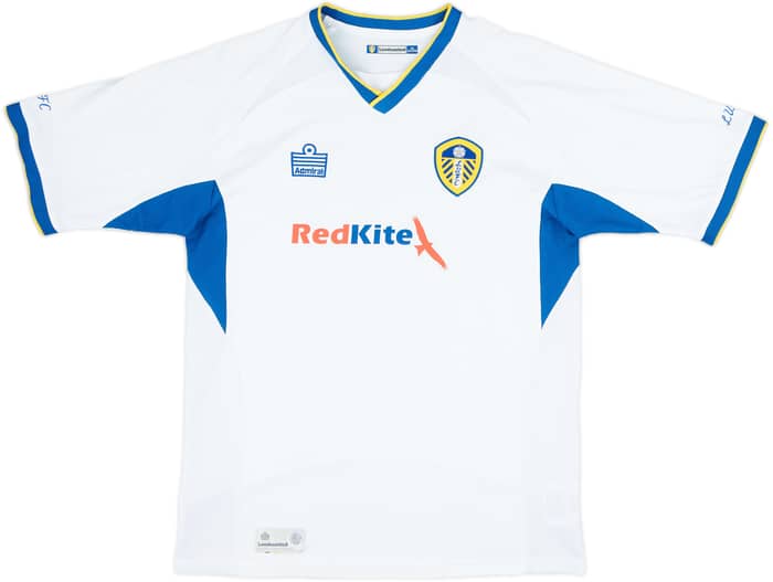 2007-08 Leeds United Home Shirt - 7/10 - (L.Boys)