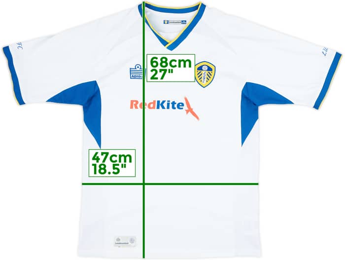 2007-08 Leeds United Home Shirt - 7/10 - (L.Boys)