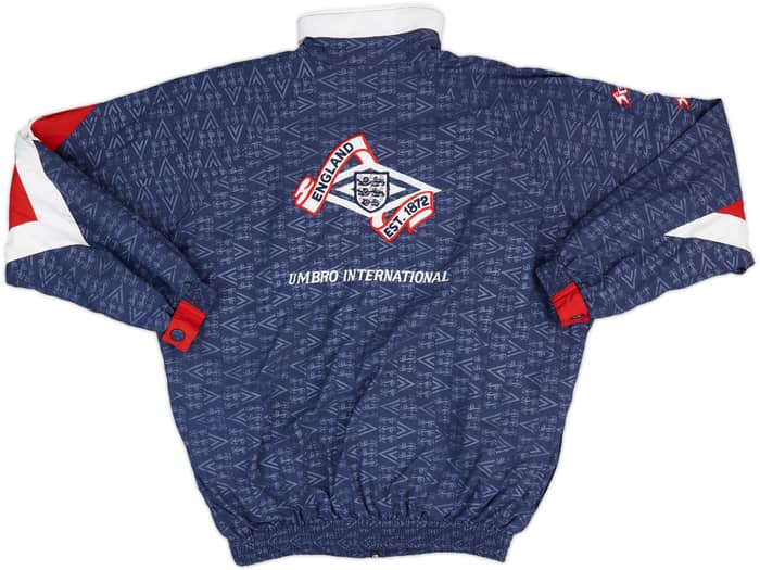 1994-96 England Umbro Track Jacket - 9/10 - (L.Boys)