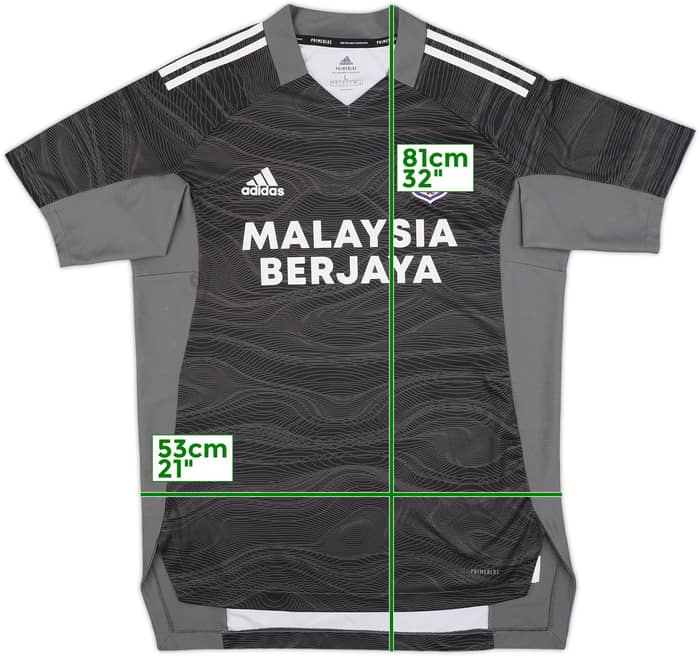 2021-22 Cardiff GK Shirt - 9/10 - (L)