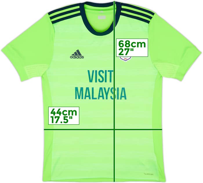 2017-18 Cardiff City Away Shirt - 6/10 - (S)