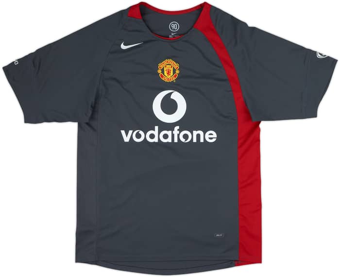 2004-05 Manchester United Nike Training Shirt - 9/10 - (S)