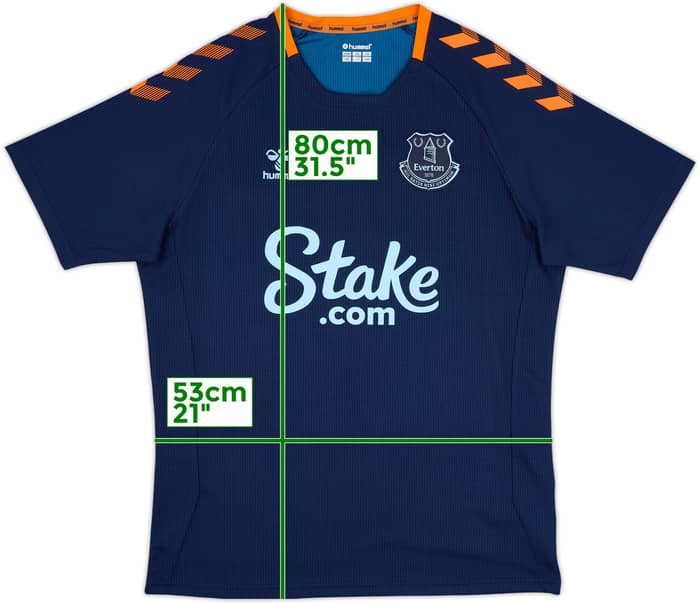 2022-23 Everton Hummel Training Shirt - 10/10 - (XL)