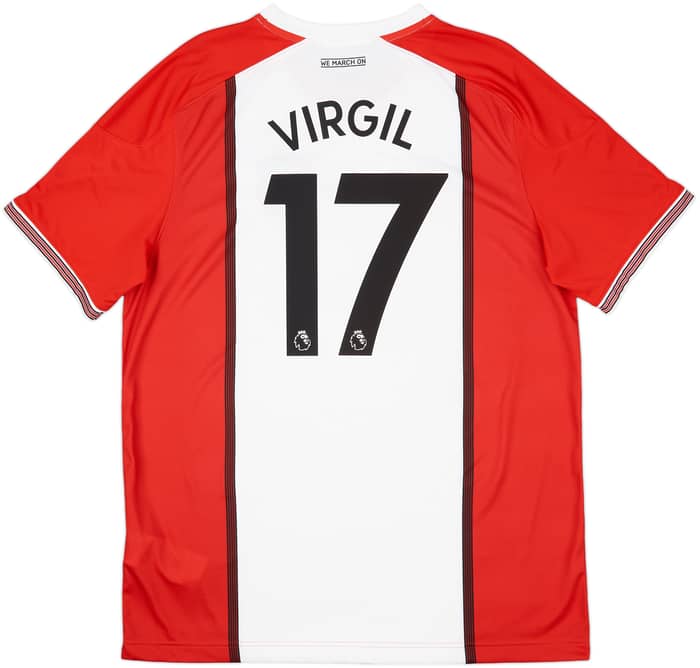 2017-18 Southampton Home Shirt Virgil #17 - 8/10 - (XL)