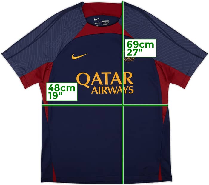 2023-24 Paris Saint-Germain Nike Training Shirt - 10/10 - (L)