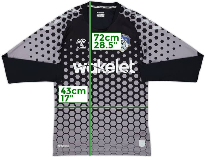 2019-20 Oldham GK Shirt - 9/10 - (S)