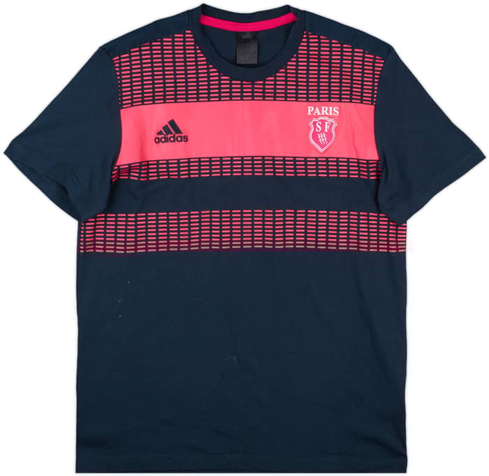 2018 Stade Francais adidas Training Shirt - 6/10 - (L)
