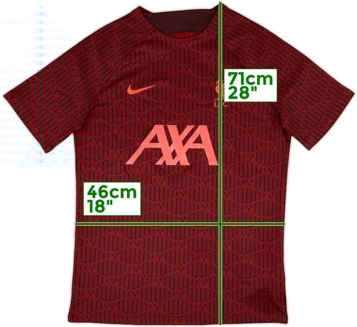 2022-23 Liverpool Nike Training Shirt - 10/10 - (M)