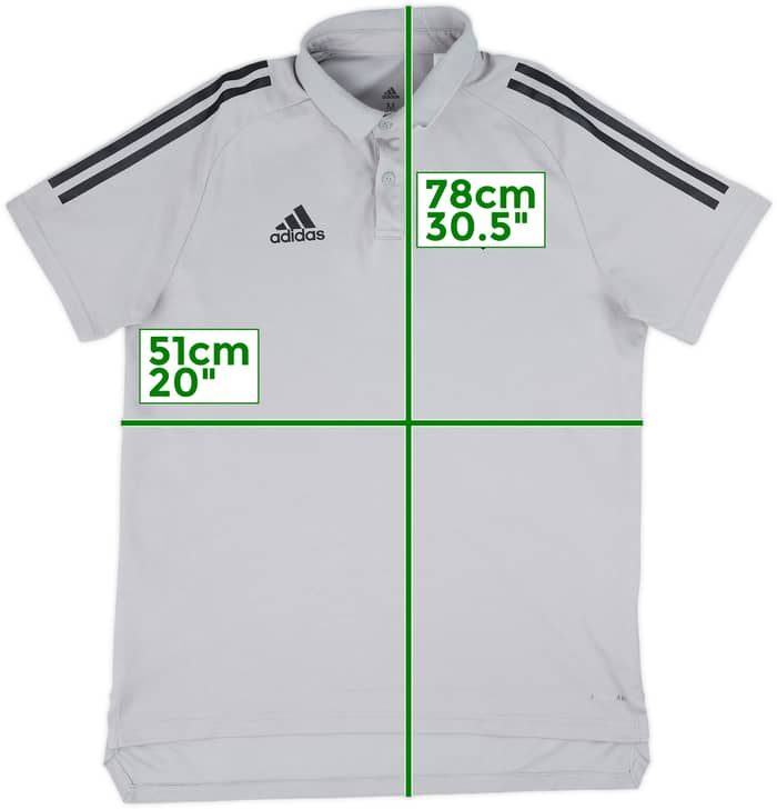 2020-21 Leeds adidas Polo Shirt - 8/10 - (M)