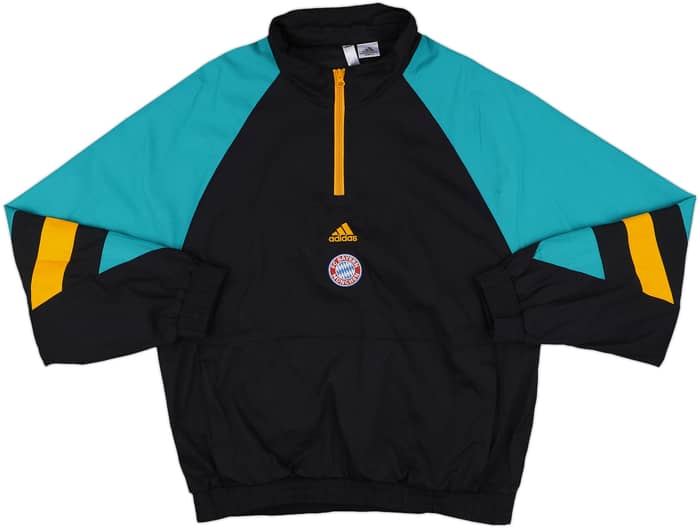 2022-23 Bayern Munich adidas Terrace Icons 1/4 Zip Drill Top - 8/10 - (M)