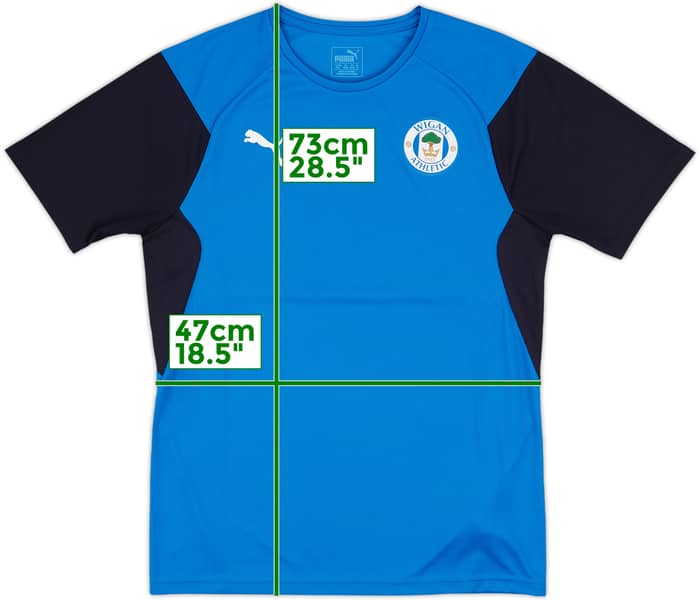 2018-19 WIgan Puma Training Shirt - 10/10 - (M)