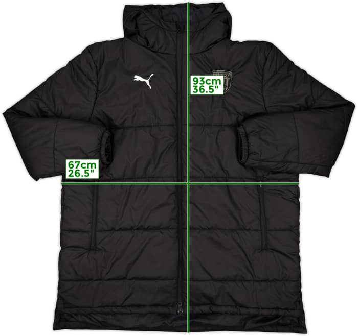 2020-21 West Brom Puma Padded Bench Coat - 8/10 - (XXL)