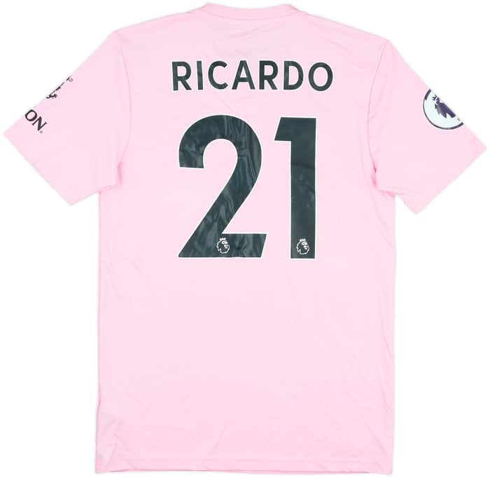 2019-20 Leicester Match Issue Third Shirt Ricardo #21