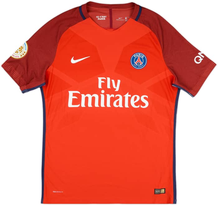 2016-17 Paris Saint-Germain Match Issue Away Shirt Thiago Motta #8