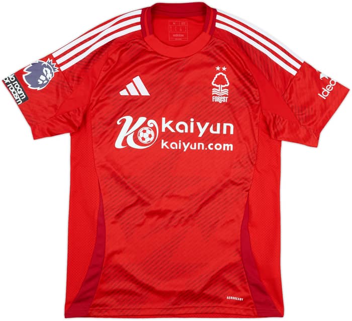 2024-25 Nottingham Forest Match Issue Home Shirt Anderson #8