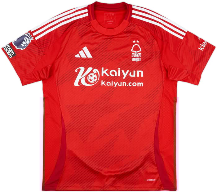 2024-25 Nottingham Forest Match Issue Home Shirt Sangare #6