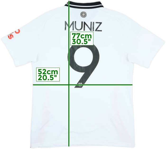 2024-25 Fulham Match Issue FA Cup Home Shirt Muniz #9