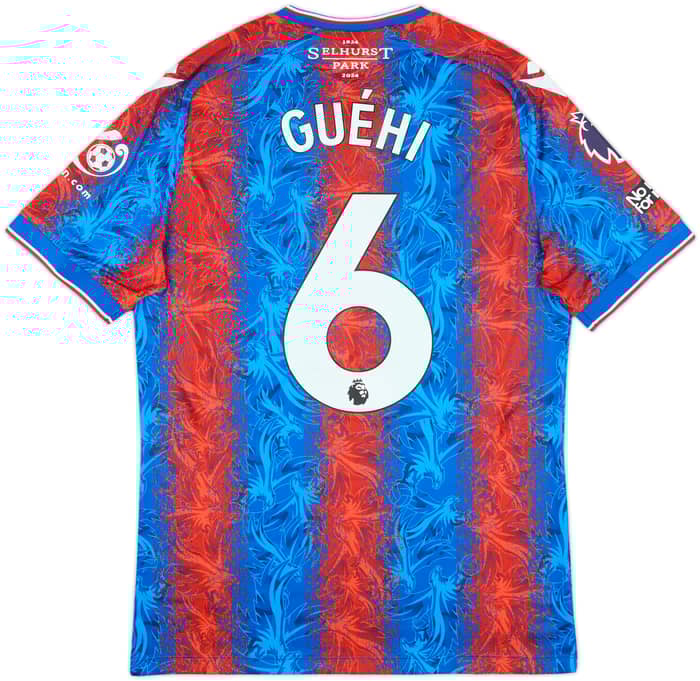 2024-25 Crystal Palace Match Issue Home Shirt Guehi #6