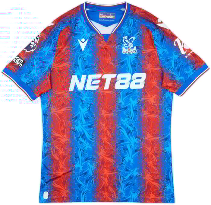 2024-25 Crystal Palace Match Issue Home Shirt Guehi #6