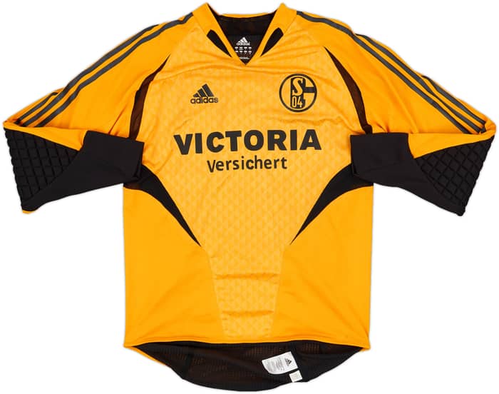 2004-05 Schalke Player Issue GK Shirt Rost #1 - 7/10 - (S)
