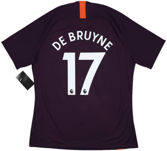 2018-19 Manchester City Authentic Third Shirt De Bruyne #17 (XL)