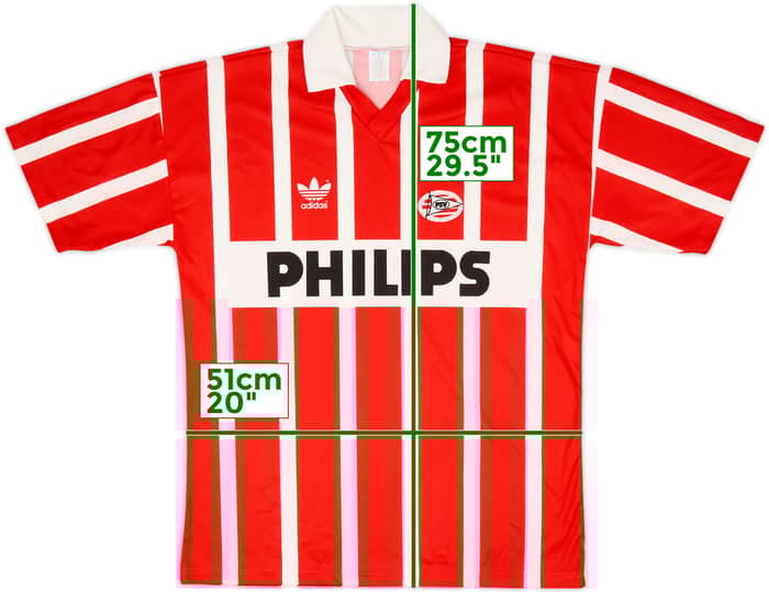 1992-94 PSV Home Shirt - 8/10 - (XL/XXL)