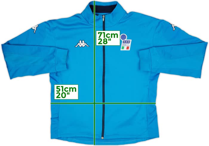 2002 Italy Kappa Track Jacket - 4/10 - (L)