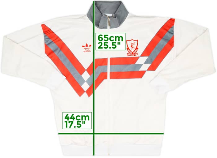 1989-90 Liverpool adidas Track Jacket - 5/10 - (L)